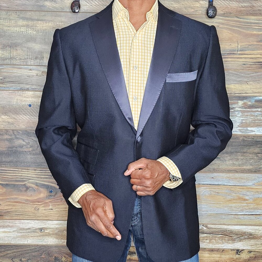 Custom Astor & Black Tuxedo Working Cuffs Dual Ve… - image 3